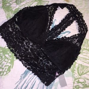 Black bralette